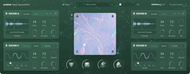Evolve Nest Acoustics Lite – Virtual Instruments