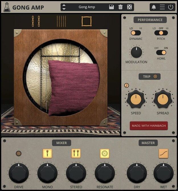 Gong Amp – Virtual Instruments by AudioThing