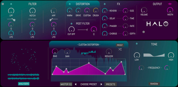 HALO FX – Multi-Effect by DHPlugins