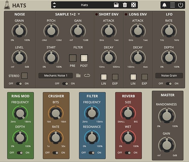 Hats – Drum Machine by AudioThing