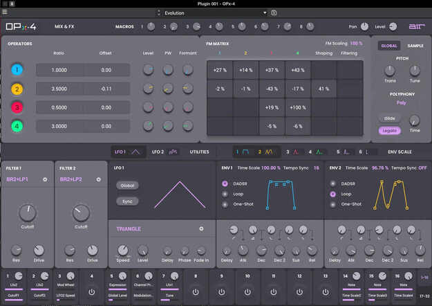 OPx-4 – Synth by AIR Music Technology