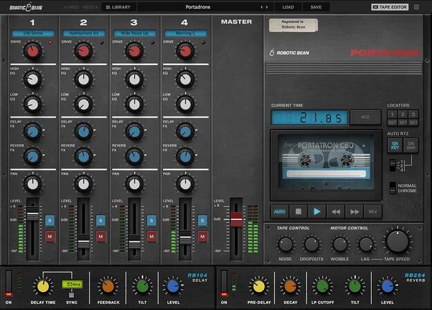 Portatron – Virtual Instruments by Robotic Bean