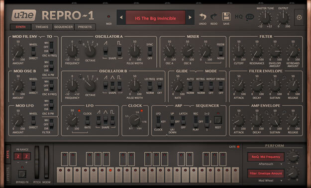 Repro – Synth by u-he